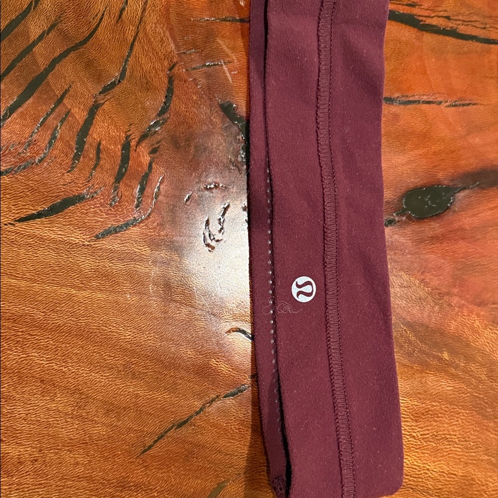 Lululemon Deep Red Headband